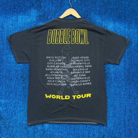 SpongeBob SquarePants Bubble Bowl World Tour Nicktoon Tee L - Picture 3 of 4